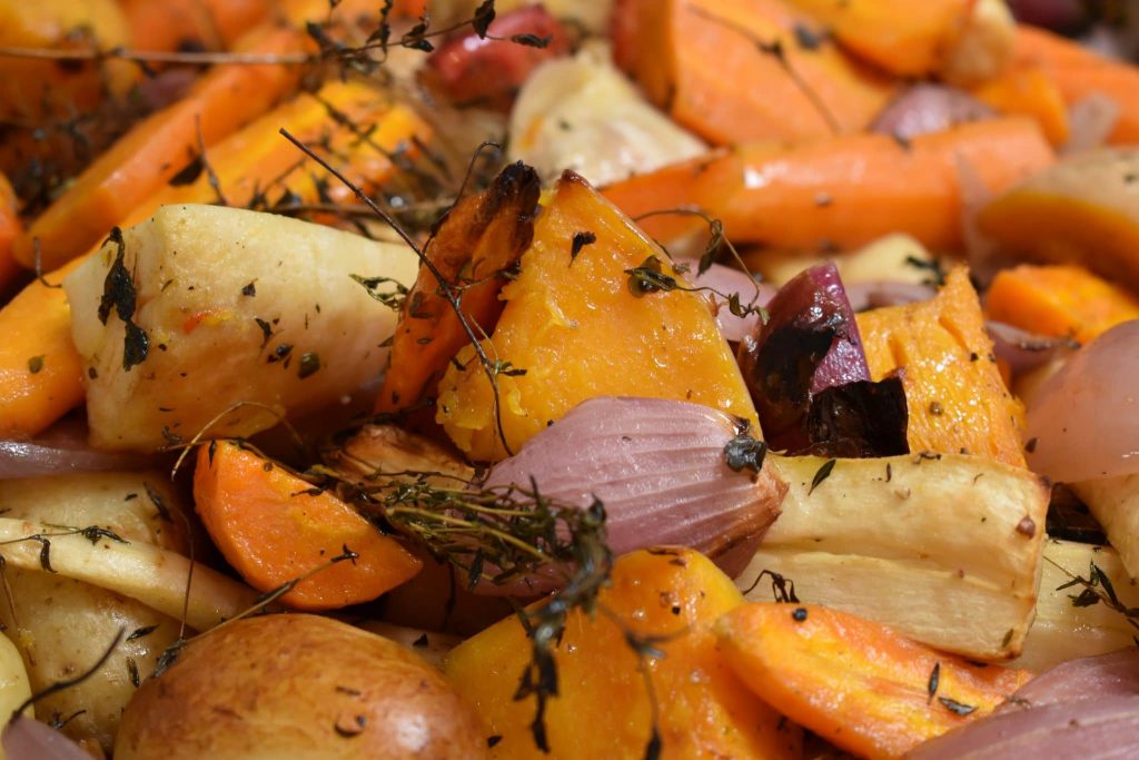 Grounding Roasted Root Veggies. Photo by Jase Ess, Unsplash.com