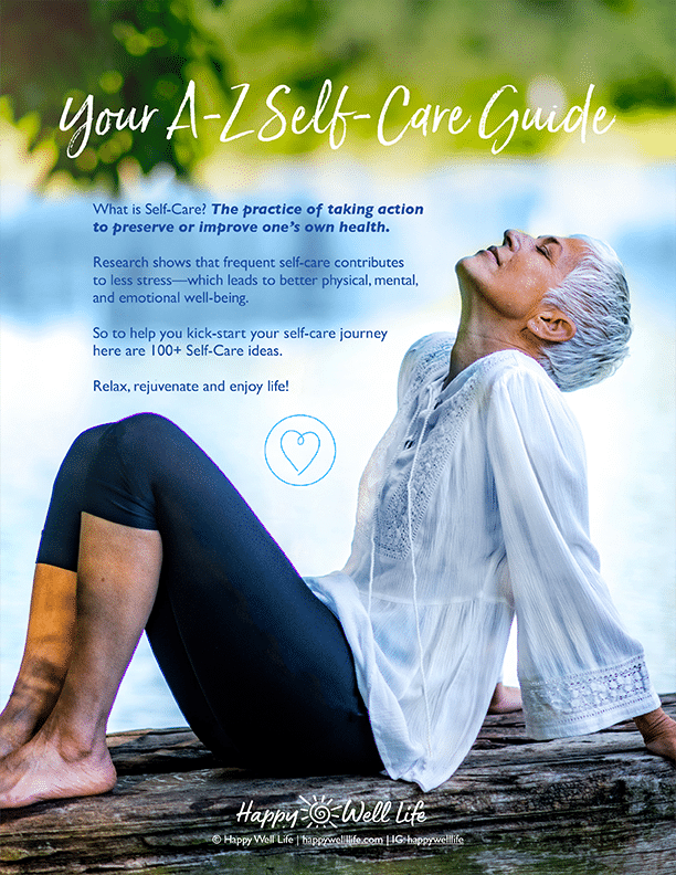 Happy Well Life's A-Z Self-care Guide