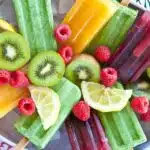 Kiwi-Berry Ice Pops