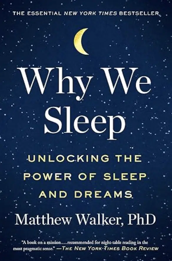 Why We Sleep book cover